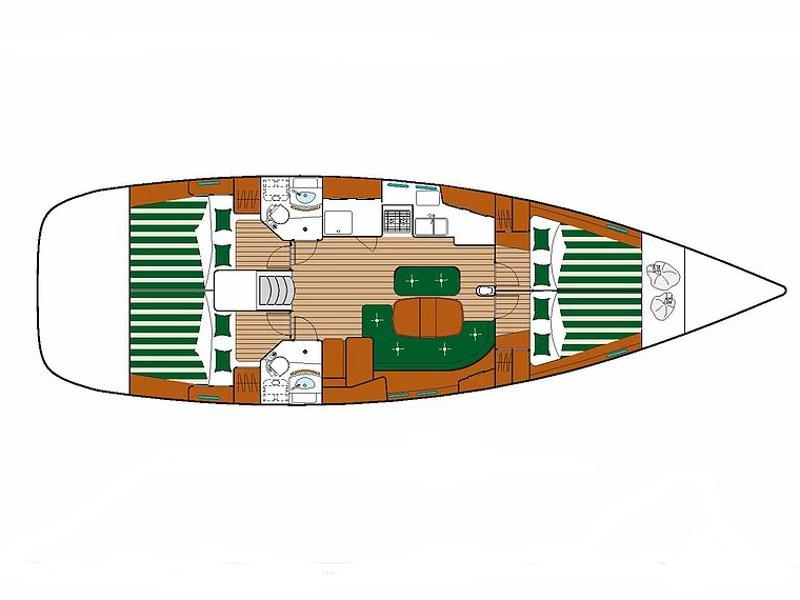 Book yachts online - sailboat - Oceanis 473 - Andy - rent