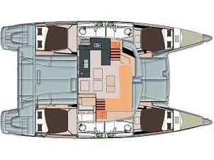Book yachts online - catamaran - Helia 44 - Mango VI - rent
