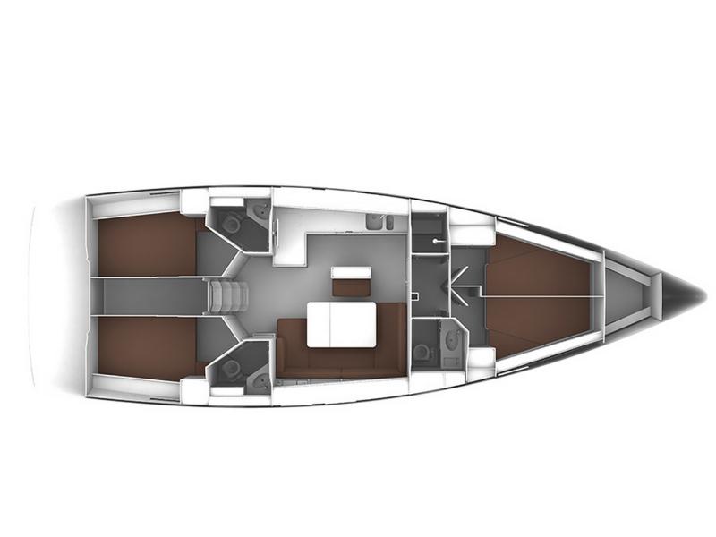 Book yachts online - sailboat - Bavaria Cruiser 46 - CARLOTTA - rent