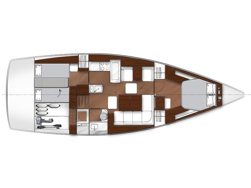 Book yachts online - sailboat - Bavaria Vision 46 - PRESENT - rent