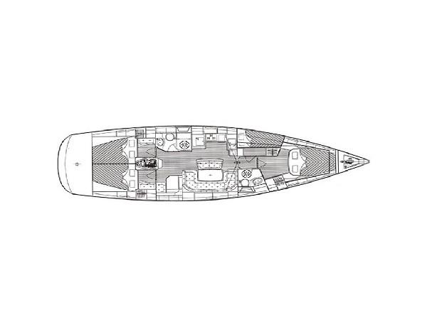 Book yachts online - sailboat - Bavaria 46 Cruiser - La Luna - rent