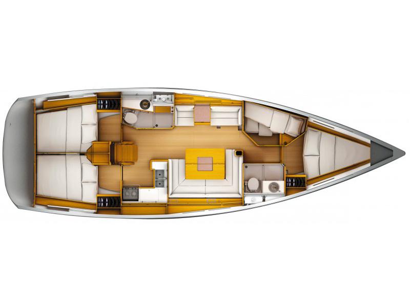 Book yachts online - sailboat - Sun Odyssey 449 - Adria Wave - rent