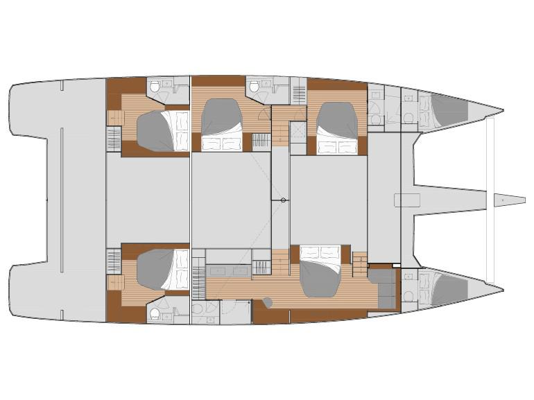 Book yachts online - catamaran - Alegria 67 - Serenissima - rent