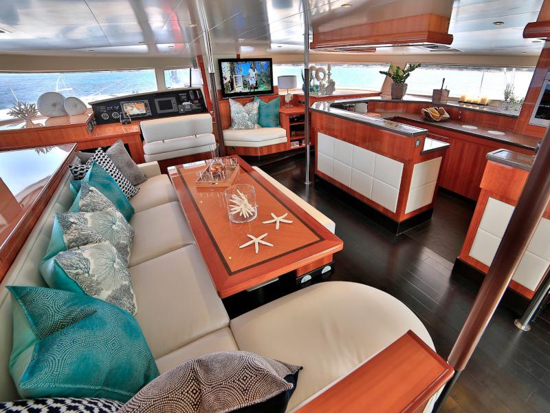 Book yachts online - catamaran - Galathea 65 - World's End - rent
