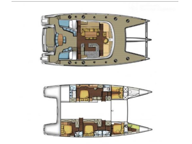 Book yachts online - catamaran - Galathea 65 - World's End - rent