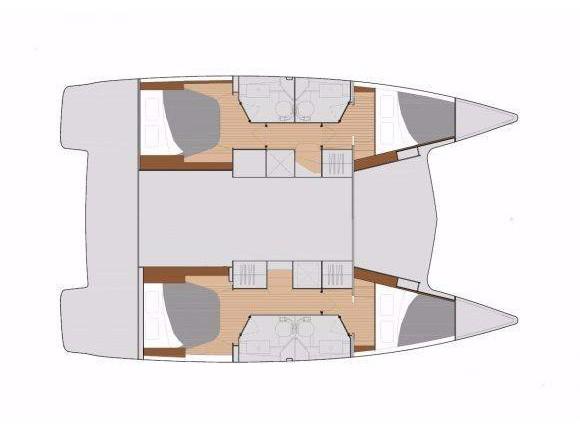 Book yachts online - catamaran - Lucia 40 - E Varka - rent