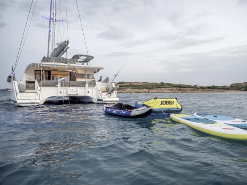 Book yachts online - catamaran - Saba 50 -  5 cabin version - Sea Energy V - rent