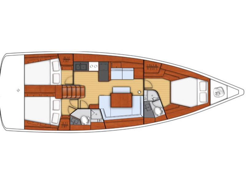 Book yachts online - sailboat - Oceanis 45 - Monte Cristo - rent