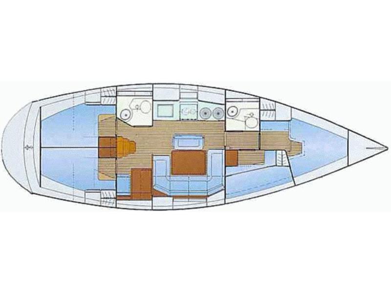 Book yachts online - sailboat - Bavaria 44 - SeaGull - rent