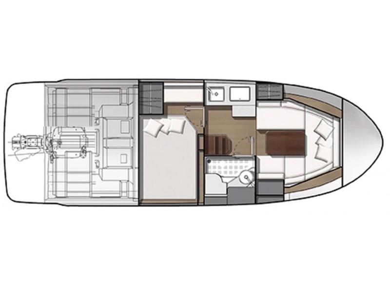 Book yachts online - motorboat - Jeanneau Leader 30 - Jeanneau Leader 30 (2018) - rent