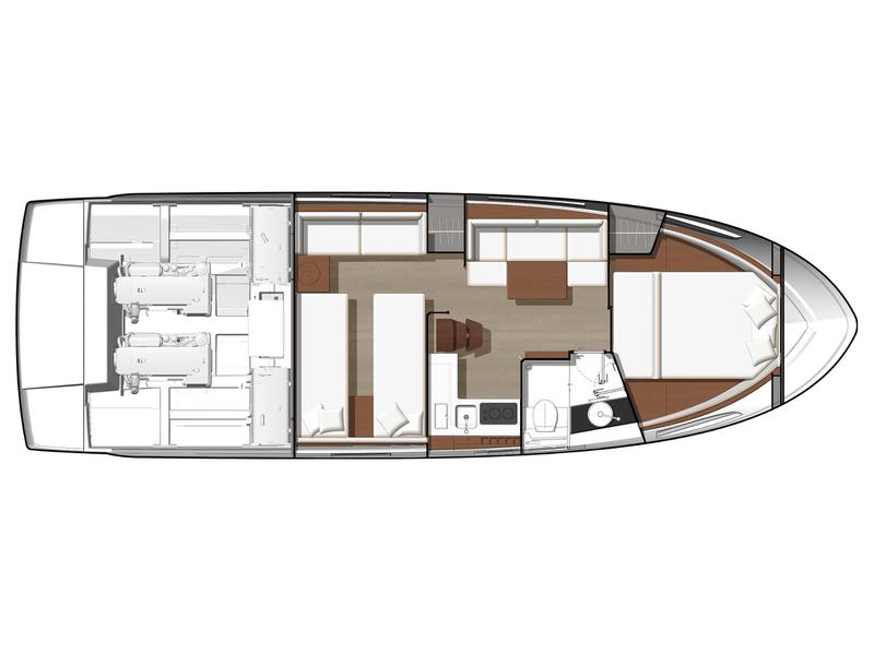 Book yachts online - motorboat - Jeanneau Leader 40 - Jeanneau Leader 40 (2019) - rent