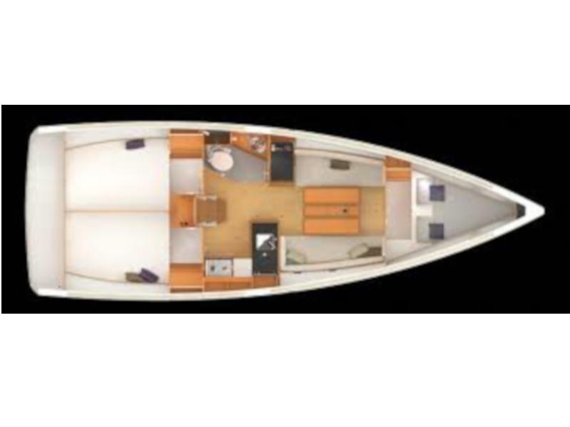 Book yachts online - sailboat - Sun Odyssey 349 - Elvis - rent
