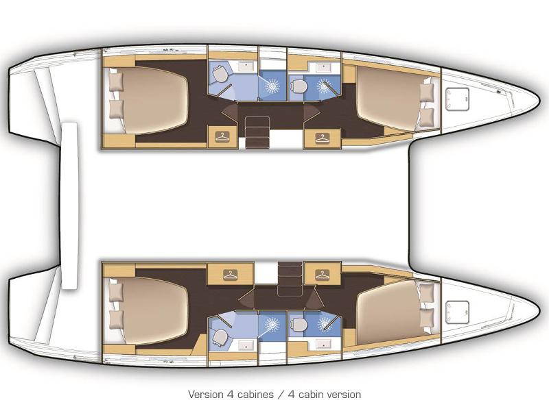 Book yachts online - catamaran - Lagoon 42 - ARTEMIS - rent