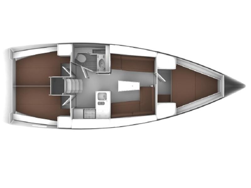 Book yachts online - sailboat - Bavaria Cruiser 37 - Bea - rent