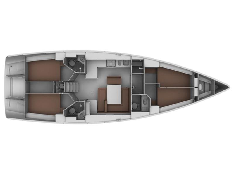 Book yachts online - sailboat - Bavaria 45 Cruiser - Kristina of Sweden - rent