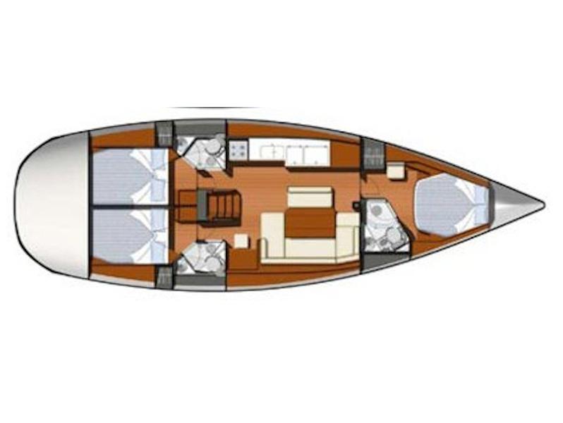Book yachts online - sailboat - Jeanneau SO 44i - Emmerton - rent