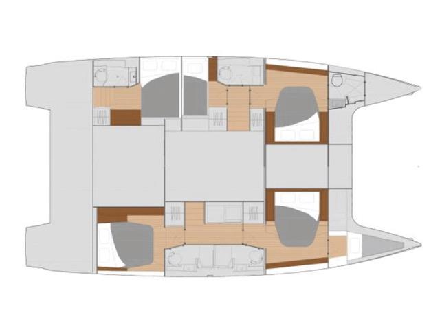 Book yachts online - catamaran - Fountaine Pajot 47 SAONA(GEN,AC,WATERMAKER) - Aqua - rent