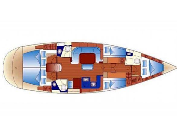 Book yachts online - sailboat - Bavaria 49 - MINOAS - rent