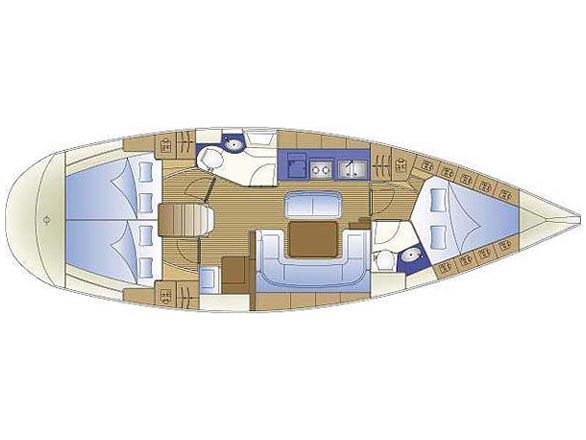 Book yachts online - sailboat - Bavaria 41 - dorothea - rent