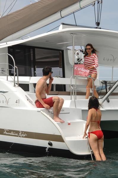 Book yachts online - catamaran - Lipari 41 (4 dbl, 2sgl) - Marisol - rent