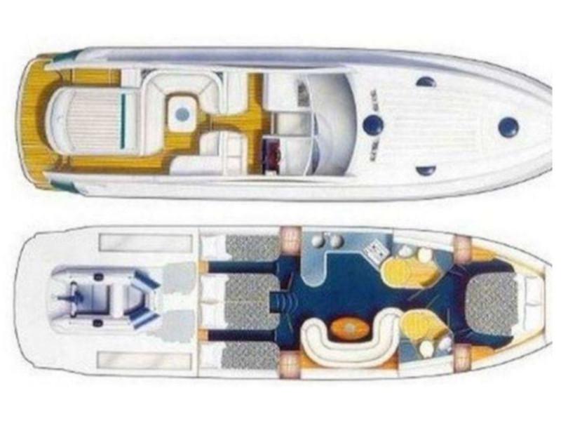 Book yachts online - motorboat - Targa 48 - Miss Georgia - rent