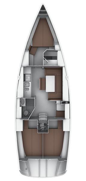 Book yachts online - sailboat - Bavaria 40 Cruiser S - CHASQUI - rent