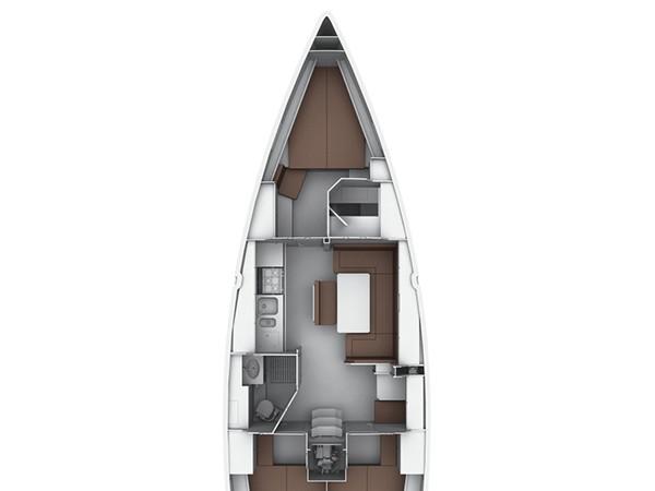 Book yachts online - sailboat - Bavaria 40 Cruiser S - CHASQUI - rent