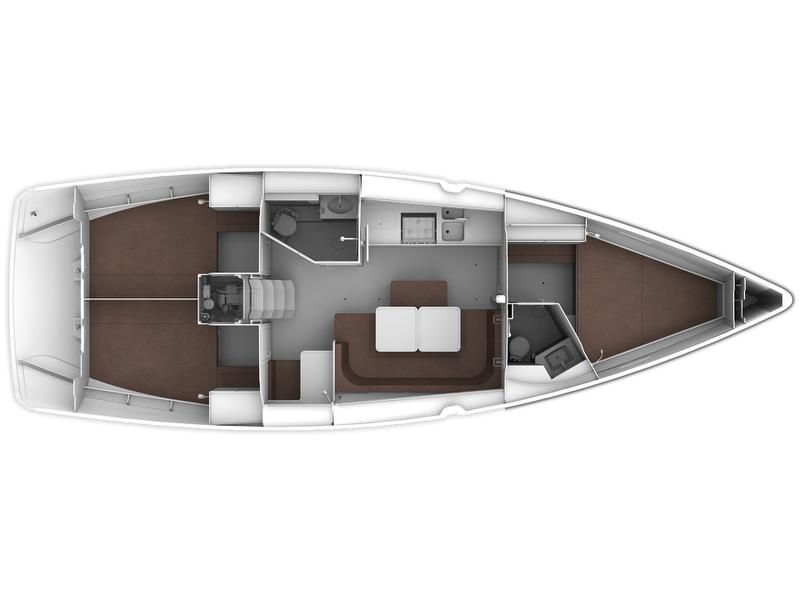 Book yachts online - sailboat - Bavaria 41 Cruiser Style - OFFSPRING - rent