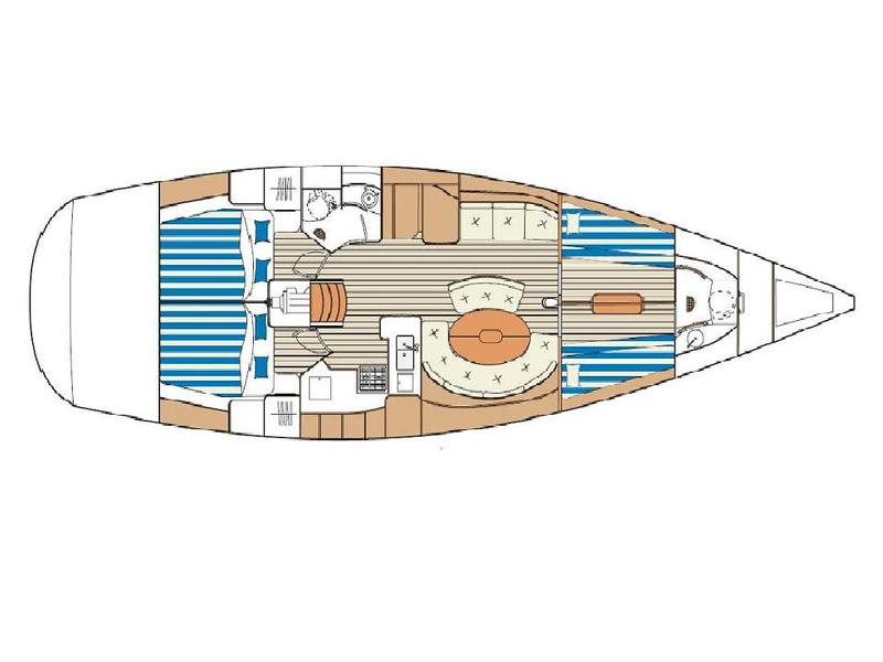 Book yachts online - sailboat - Beneteau First 47.7 - Mosca - rent