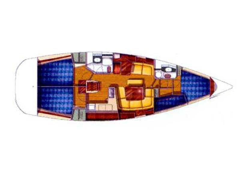 Book yachts online - sailboat - Sun Odyssey 43 - Veni I - rent