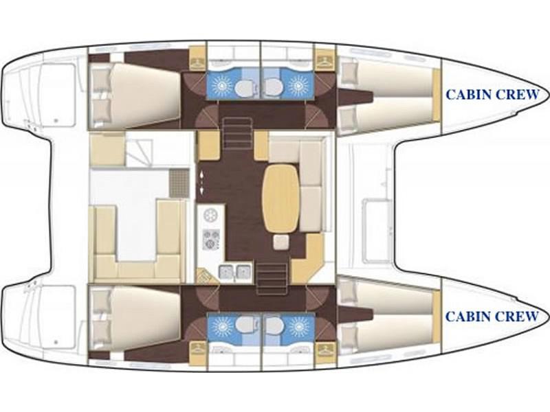 Book yachts online - catamaran - Lagoon 400 S2 - Why not 11 - rent