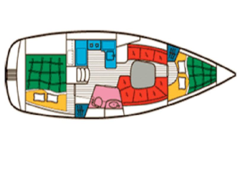 Book yachts online - sailboat - Beneteau 331 Master - SY Romantika - rent