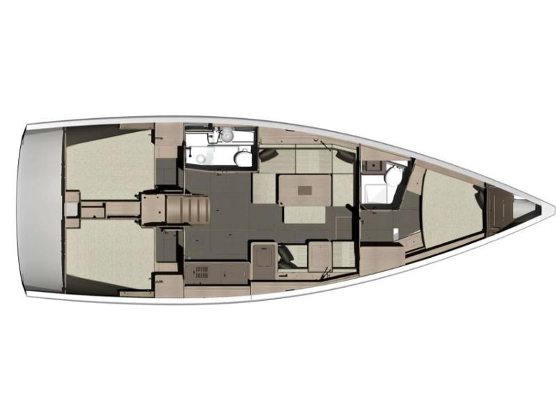 Book yachts online - sailboat - Dufour 412 Grand Large - Iliana - rent