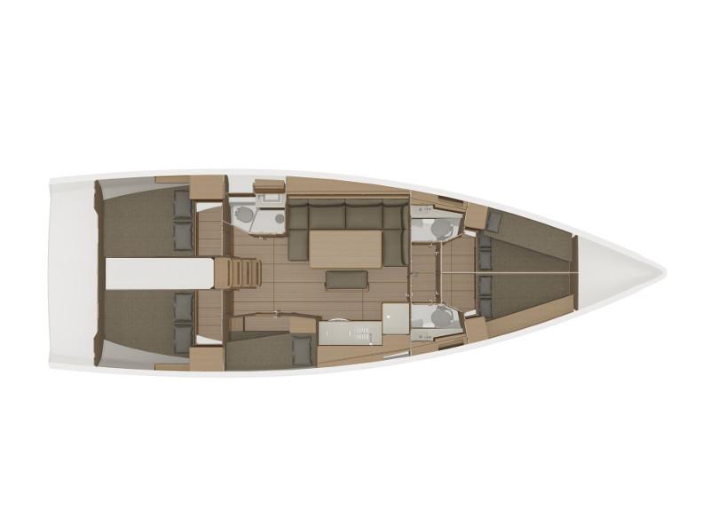 Book yachts online - sailboat - Dufour 460 Grand Large (5cab/3wc) - Tango I - rent