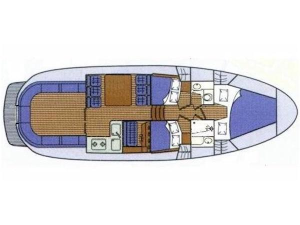 Book yachts online - motorboat - Adria 1002 - Kornati - rent