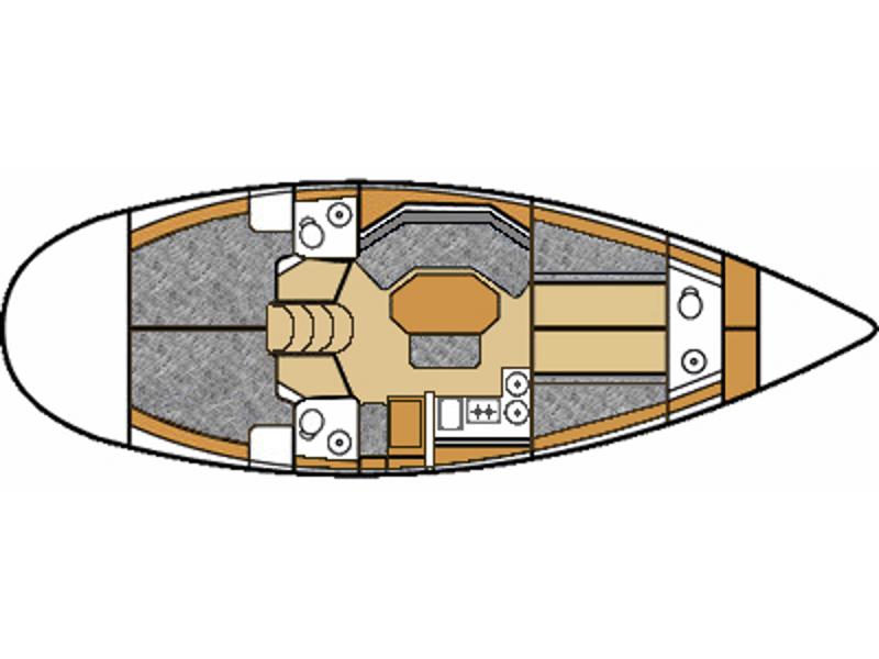 Book yachts online - sailboat - Elan 431 - SAGITARIUS - rent