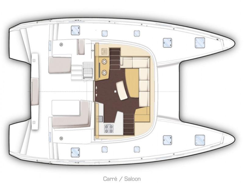 Book yachts online - catamaran - Lagoon 42 - Aero - rent