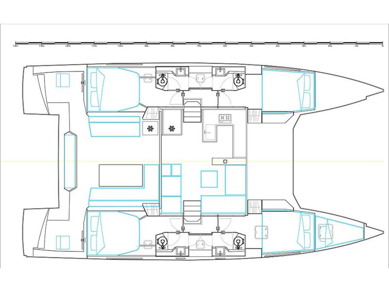 Book yachts online - catamaran - Nautitech 46 Fly - Magia Vera - rent