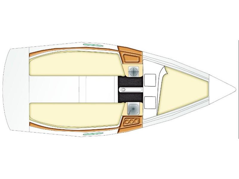 Book yachts online - sailboat - Beneteau First 21.7 - Perla - rent