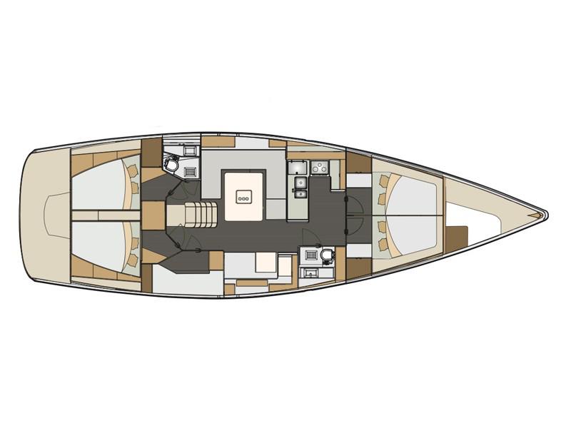 Book yachts online - sailboat - Elan 50 Impression - Alboran Mai-Tai (Majorca) - rent