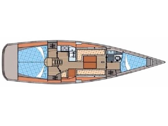 Book yachts online - sailboat - Elan 434 Impression 1 - Alboran XXIV Cocomaluco (Las Galletas) - rent