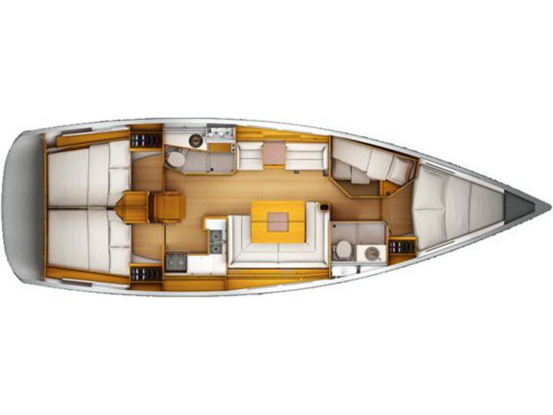 Book yachts online - sailboat - Sun Odyssey 439 - Mario - rent