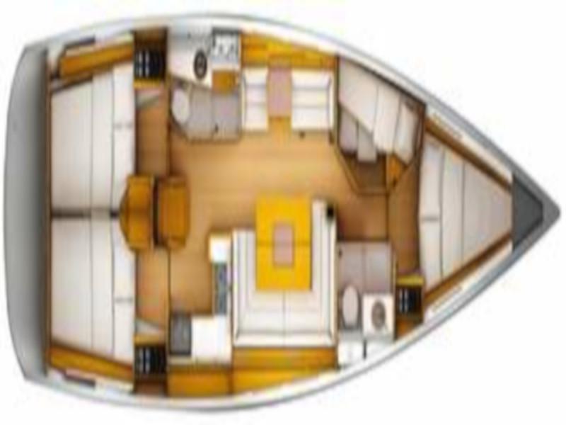 Book yachts online - sailboat - JEANNEAU S.O. 449 2016 - AQUILA Cp - rent