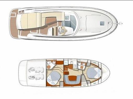 Book yachts online - motorboat - Prestige 42 - Papessa - rent