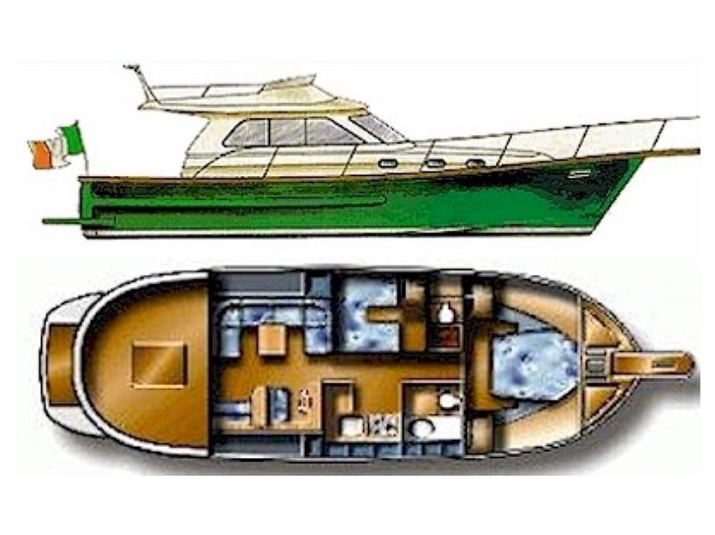 Book yachts online - motorboat - Sciallino 40 - Perla di mare - rent