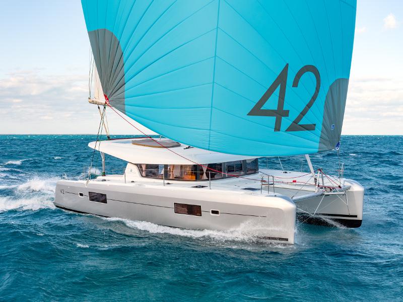 Book yachts online - catamaran - Lagoon 42 - POSEIDON new 2021+AC+G - rent