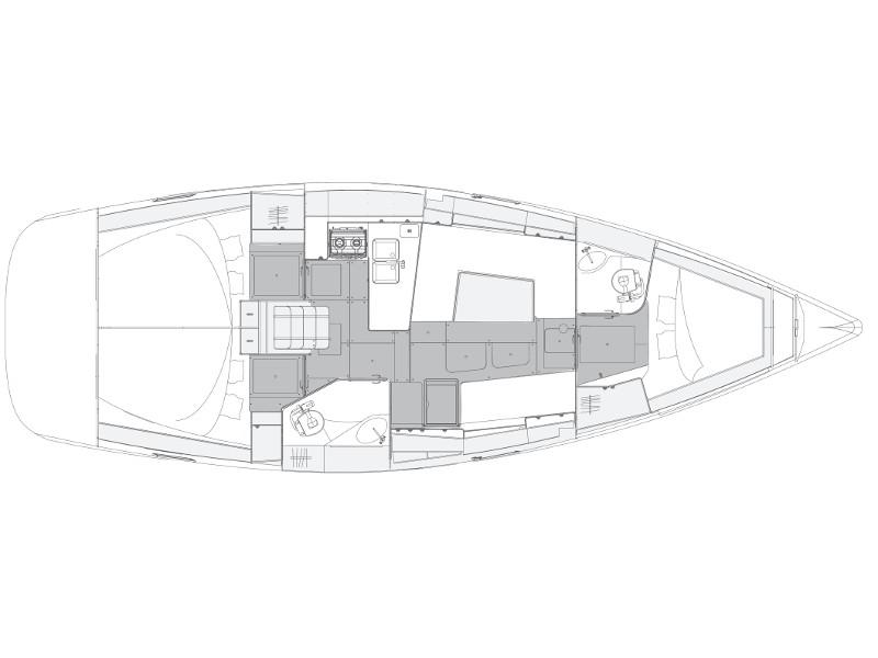 Book yachts online - sailboat - Elan 40.1 - TOP SECRET new 2020 - rent