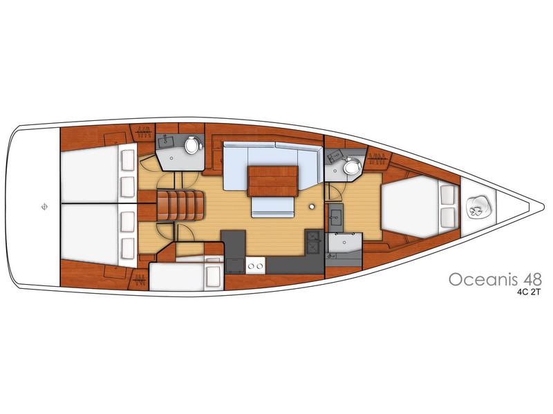 Book yachts online - sailboat - Oceanis 48 - Roxanna (!!!!From Monday) - rent