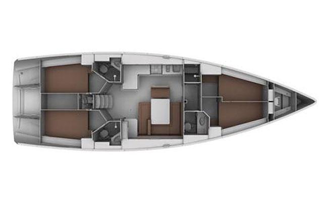 Book yachts online - sailboat - Bavaria 45 Cruiser - Ptitza (!!!from Monday. FREE WIFI) - rent