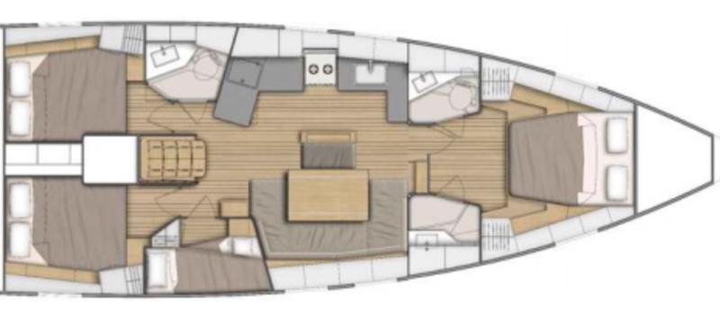 Book yachts online - sailboat - Oceanis 46.1 - Yess Boss (First Line) - rent
